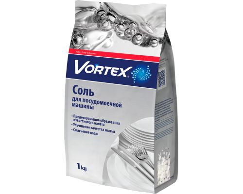 Соль для посудомоечной машины 1кг Vortex