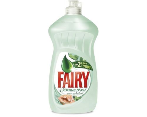 Средство моющее для посуды Нежные руки, Чайное дерево и мята 500мл Fairy Средство моющее для посуды Нежные руки, Чайное дерево и мята 500мл Fairy