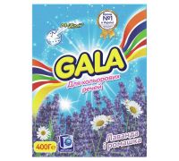 Порошок для стирки автомат Color Лаванда и ромашка 400г Gala