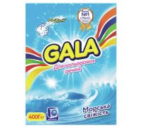 Порошок для стирки автомат Color Морская свежесть 400г Gala