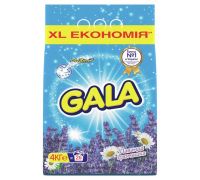 Порошок для стирки автомат Лаванда и ромашка 4кг Gala