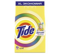 Порошок для прання дитячої білизни автомат Color 4,5кг Tide