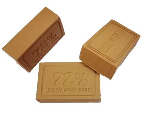 Мило господарське 72% 1 сорт без упаковки (200г)