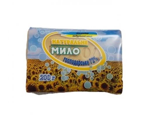 Мыло хозяйственное 72% Традиция в упаковке (200г)