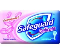 Мыло туалетное твердое с витамином Е 90г Safeguard
