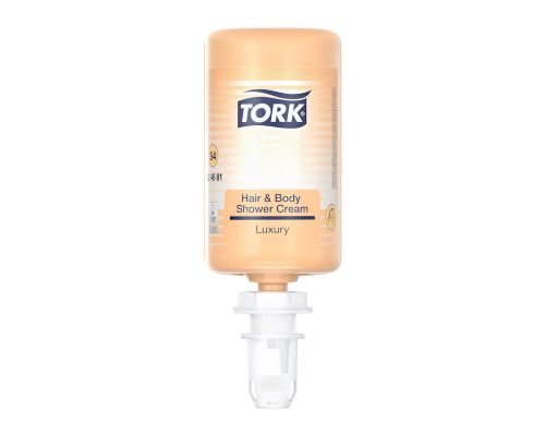 Мыло-крем для душа для тела и волос Luxury  S4 1л Tork 424661