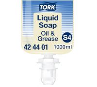 Мыло жидкое для рук удаление масла и жиров S4 1л Tork 424401