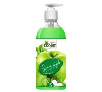 Мыло жидкое зеленое яблоко с дозатором 500мл Ecolan