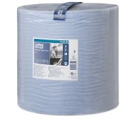 Бумага протирочная рулон Premium W1 2-х сл голубая 510м Tork 130050