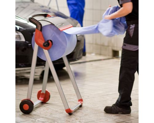 Бумага протирочная рулон Premium W1 2-х сл голубая 510м Tork 130050 Бумага протирочная рулон Premium W1 2-х сл голубая 510м Tork 130050