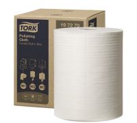 Материал нетканый безворсовый рулон W1,W2,W3 белый 171м Tork 197270