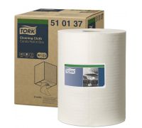 Материал нетканый универсальный W1,W2 белый 152м Tork 510137