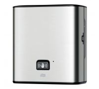 Диспенсер рулонных полотенец сенсорный Image Design H1 нерж/пластик Tork Matic 460001