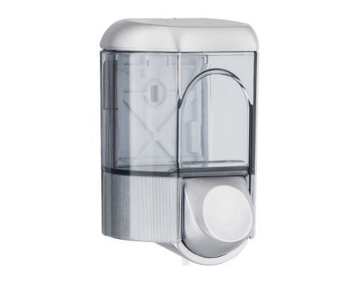 Дозатор жидкого мыла пластик cатин матовый 350мл Mar Plast 561satin