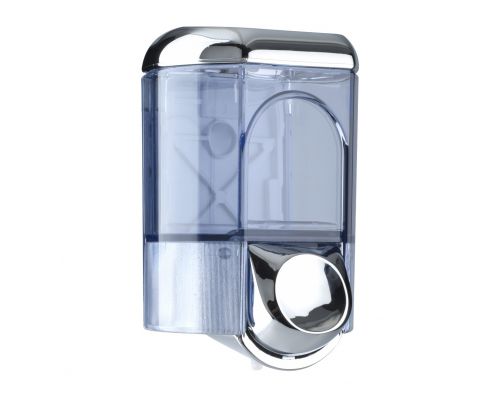 Дозатор жидкого мыла пластик хром полированный 350мл Mar Plast 561s