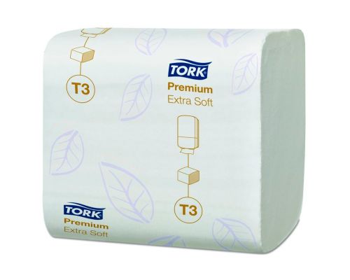 Бумага туалетная белая листовая мягкая Premium T3, 2 слоя 252л Tork 114276 Бумага туалетная белая листовая мягкая Premium T3, 2 слоя 252л Tork 114276