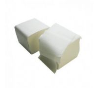 Папір туалетний листовий V білий з ламінацією 2 шари 10,5*20см 200л Luxe
