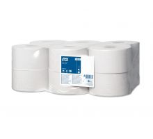 Бумага туалетная белая Universal T2 1 слой 200м Tork 120197