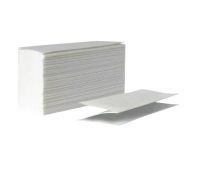 Полотенца бумажные Z белые 2 слоя 21*21см 150л Luxe