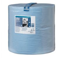 Бумага протирочная Advanced W1, 2 слоя голубая 340м Tork 130070