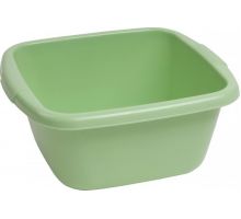 Миска квадратная ЛЮКС пластик 33см 10л CUR 5141
