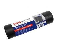 Пакеты для мусора черные LD 160л 10шт 90*117см PROservice STANDARD PLUS