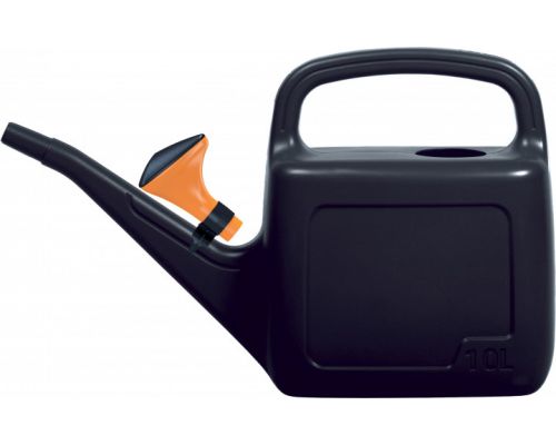 Лейка садовая AQUA пластик черная 10л PRP 97195-411
