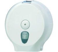 Диспенсер туалетного паперу Джамбо пластик білий Mar Plast 590