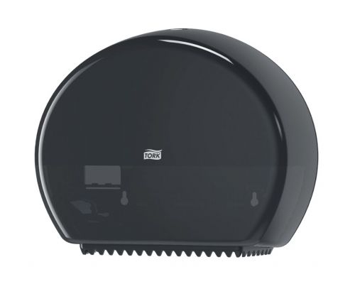 Диспенсер туалетной бумаги на 2 мини рулона Elevation T2 пластик черный Tork 555008