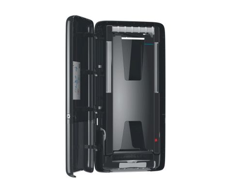 Диспенсер листовых полотенец с неприрывной подачей Elevation H5 пластик черный Tork PeakServe 552508 Диспенсер листовых полотенец с неприрывной подачей Elevation H5 пластик черный Tork PeakServe 552508