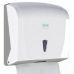 Диспенсер листовых полотенец Z, V пластик белый Vialli K.40
