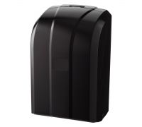 Диспенсер листовой туалетной бумаги пластик черный Vialli K.6-Z-B