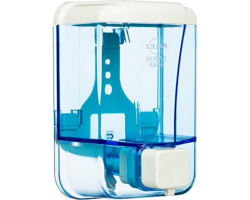 Дозатор жидкого мыла пластик прозрачный 500мл PALEX 3420t