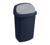 Ведро мусорное с плавающей крышкой ROLL TOP пластик 50л CUR 03977