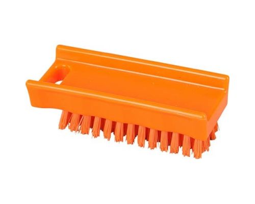 Щітка для миття рук FBK 15061 110х45 мм помаранчева (жорсткий ворс)