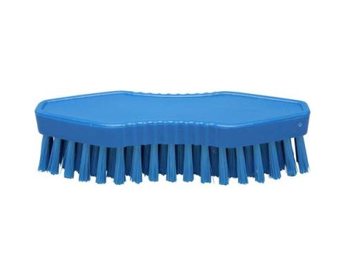 Щітка-скраб ручна FBK 15062 180х60 мм синя (жорсткий ворс)