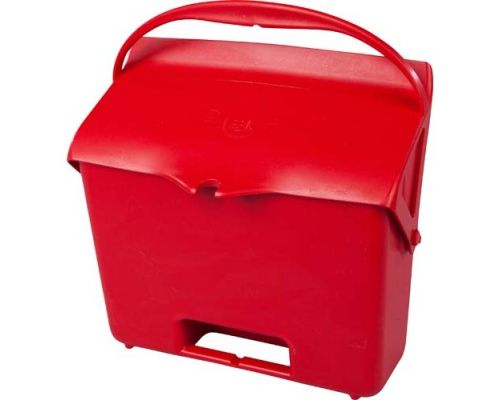 Совок с ручкой и крышкой FBK 80205 700 мл красный Совок с ручкой и крышкой FBK 80205 700 мл красный