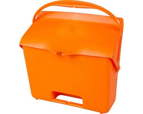 Совок с ручкой и крышкой FBK 80205 700 мл оранжевый Совок с ручкой и крышкой FBK 80205 700 мл оранжевый