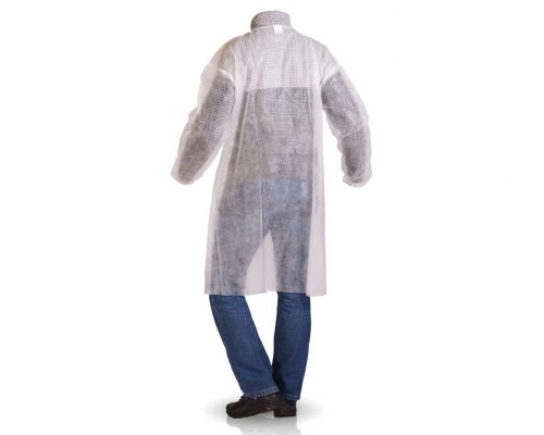 Халат одноразовый нетканый на молнии 25гр
