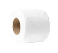 Бумага туалетная на гильзе белая 2 слоя 15м Papero